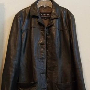 Wilsons leather coat jacket